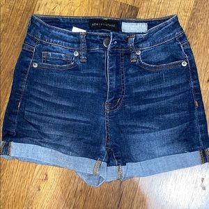 Aeropostale high wasted midi shorts